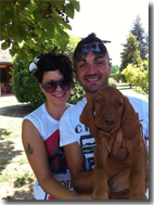 LUCA CON MOGLIE E TEODORO - LUGLIO 2012